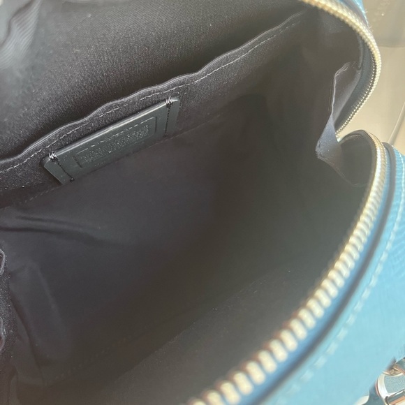 COACH Sydney Satchel - Silver/Pacific Blue - Picture 12 of 16